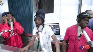 Capleton Sizzla amp Barrington Levy Live On The Breakfast Party [upl. by Tigirb]