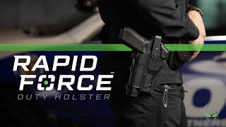 The Rapid Force Duty Holster by Alien Gear Holsters [upl. by Notyard58]