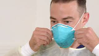 PPE for combined contact droplet and airborne precautions [upl. by Tarabar673]