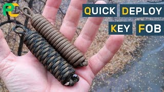 How to make Quick Deploy Paracord Key Fob [upl. by Alice]