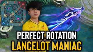 LANCELOT PERFECT ROTATION WITH MANIAC  Kairi Gameplay [upl. by Thackeray]