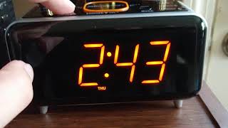 Emerson smart set clock CKS1521 [upl. by Thinia198]