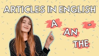 Articles in English  definite indefinite zero article  HOW TO ENGLISH [upl. by Gregory]