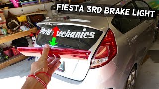 HOW TO REMOVE OR REPLACE THIRD BRAKE LIGHT ON FORD FIESTA MK7 ST [upl. by Correna]