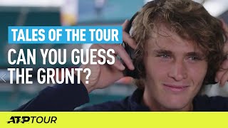 Who Wins At Guess The Grunt Part 1  TALES OF THE TOUR  ATP [upl. by Chabot]