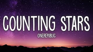 OneRepublic  Counting Stars Lyrics [upl. by Llevra]