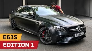 MrAMGs NEW AMG E63S Edition 1 4Matic Plus AND Exhaust vs C63S [upl. by Ellinger]