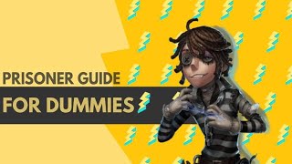 Identity V Prisoner Guide for Dummies Lore Personas and Tips [upl. by Mirielle982]