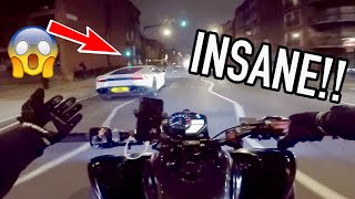 YAMAHA RAPTOR R1 SUPER QUAD vs LAMBORGHINI HURACAN EPIC [upl. by Yclehc880]