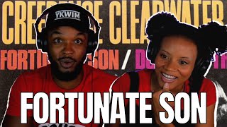 SINGING FROM HIS SOUL 🎵 CCR Fortunate Son Reaction [upl. by Sukramed744]