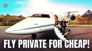 HOW TO FLY ON A PRIVATE JET FOR CHEAP [upl. by Falk]