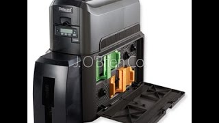 Datacard Printers CD800 Card Printer Overview [upl. by Ayom]