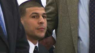 Watch Aaron Hernandez jury deliver guilty verdict [upl. by Yesnikcm]