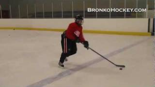 Bronko Hockey Drills for Defenseman with Jason Ricci [upl. by Steinke]