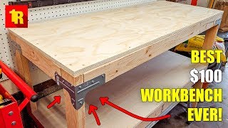 BEST DIY WORKBENCH BUILD EVER [upl. by Htiffirg817]