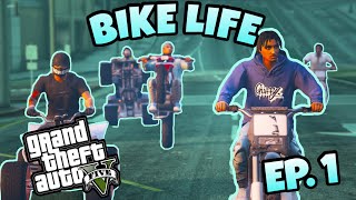 GTA 5 BIKE LIFE EP 1  RIDE OUT 🚴 [upl. by Killion625]