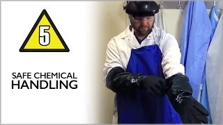 Safe Chemical Handling  Lab Safety Video Part 5 [upl. by Naejamron]