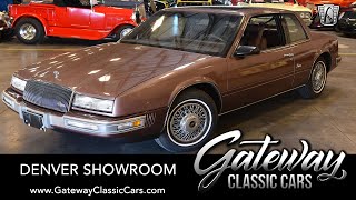 1988 Buick Riviera  Gateway Classic Cars  Denver 1180 [upl. by Perlman]