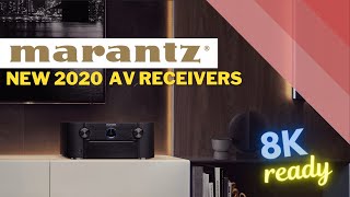 2020 New Marantz 8K AV Receivers  SR5015 SR6015 SR7015 and SR8015  Quick Look India [upl. by Ahtebat]