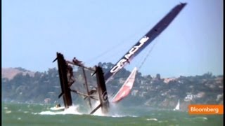 AC72 Ellisons Dream Is Scariest Racing Yacht Yet [upl. by Coveney930]