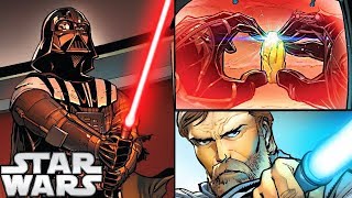 How Darth Vader Turned His Lightsaber RED CANON  Star Wars Explained [upl. by Argela]