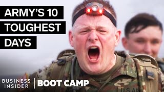 What Soldiers Go Through At Army Air Assault School  Boot Camp [upl. by Nnairrek]