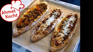 Rezept Pide  Ahmet Kocht  türkisch kochen  Folge 17 [upl. by Chita254]