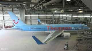 Thomson Airways  Modernising the Airline TimeLapse [upl. by Papert]