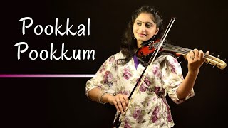 Pookkal Pookkum  Violin Cover  Diya Maruthanattu  Madrasapattinam  G V Prakash [upl. by Clerissa948]