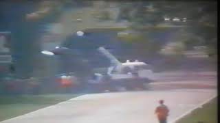 DIDIER PIRONI CRASH Free practice on Friday ITALIAN GP 1981 [upl. by Halford]