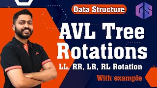 Lec59 How to Create AVL tree  LL RR LR RL Rotation in AVL  Data Structure [upl. by Isabelle107]