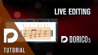 Live note editing  Dorico 5 [upl. by Oker981]