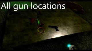 Opposer VR ALL GUN LOCATIONS [upl. by Raul158]