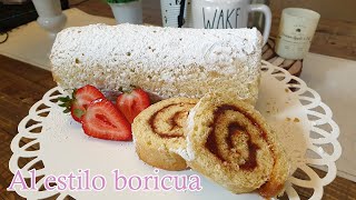 Receta de Brazo Gitano de Puerto Rico [upl. by Laird596]