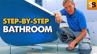 StepbyStep Guide For Installing a Bathroom [upl. by Minoru]