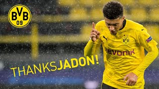 Thanks Jadon  Jadon Sancho leaves Borussia Dortmund [upl. by Iridis459]