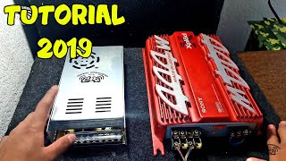 Tutorial Como Instalar un amplificador de Auto en Casa [upl. by Soinski759]