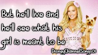 Sharpay Evans Ashley Tisdale  Gonna Shine With Lyrics [upl. by Notsniw]