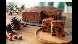 Ultimate Moist Christmas Fruit Cake [upl. by Son991]