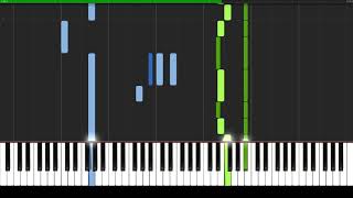 Solace  Scott Joplin  Piano Tutorial  Synthesia  How to play [upl. by Annissa915]