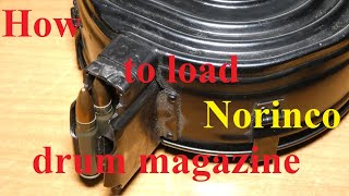 How to load Norinco drum magazine [upl. by Schoening]