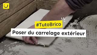 TUTO Poser du carrelage extérieur [upl. by Blanchette]