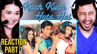 KUCH KUCH HOTA HAI  Movie Reaction Part 1  Shah Rukh Khan  Kajol  Rani Mukerji [upl. by Oznarol]