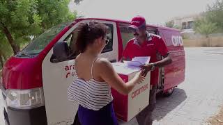 Aramex  delivery test  what3words [upl. by Philippa]