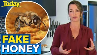 How to tell between real and fake honey  Today Show Australia [upl. by Aihsi]