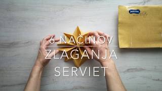 Ideje za zlaganje serviet [upl. by Keeler]