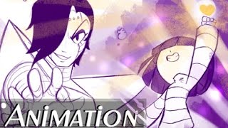 Death by Glamour UNDERTALE ANIMATIC   Mettaton vs Frisk Fight [upl. by Finella]