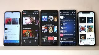 Spotify vs Apple Music Deezer YouTube Amazon  Best streaming app 2019 [upl. by Arrait475]