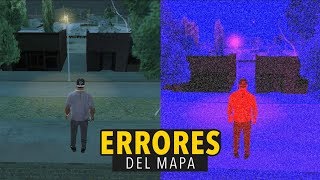 Errores y curiosidades del mapa  GTA San Andreas [upl. by Hildebrandt]