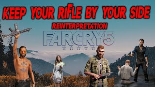 Keep Your Rifle by Your Side Reinterpretation Dan Romer Far Cry 5  1 Hour Loop With Slideshow [upl. by Bundy]